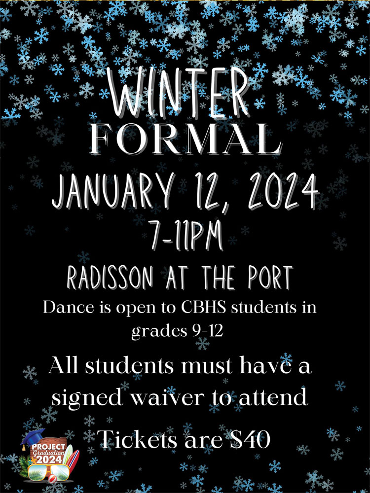 Winter Formal January 12, 2024